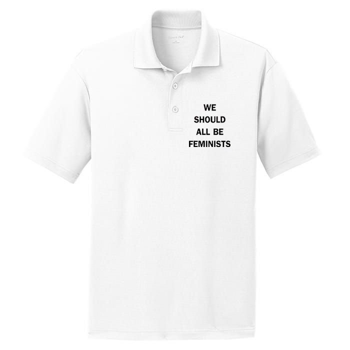 We Should All Be Feminists Women's Rights PosiCharge RacerMesh Polo