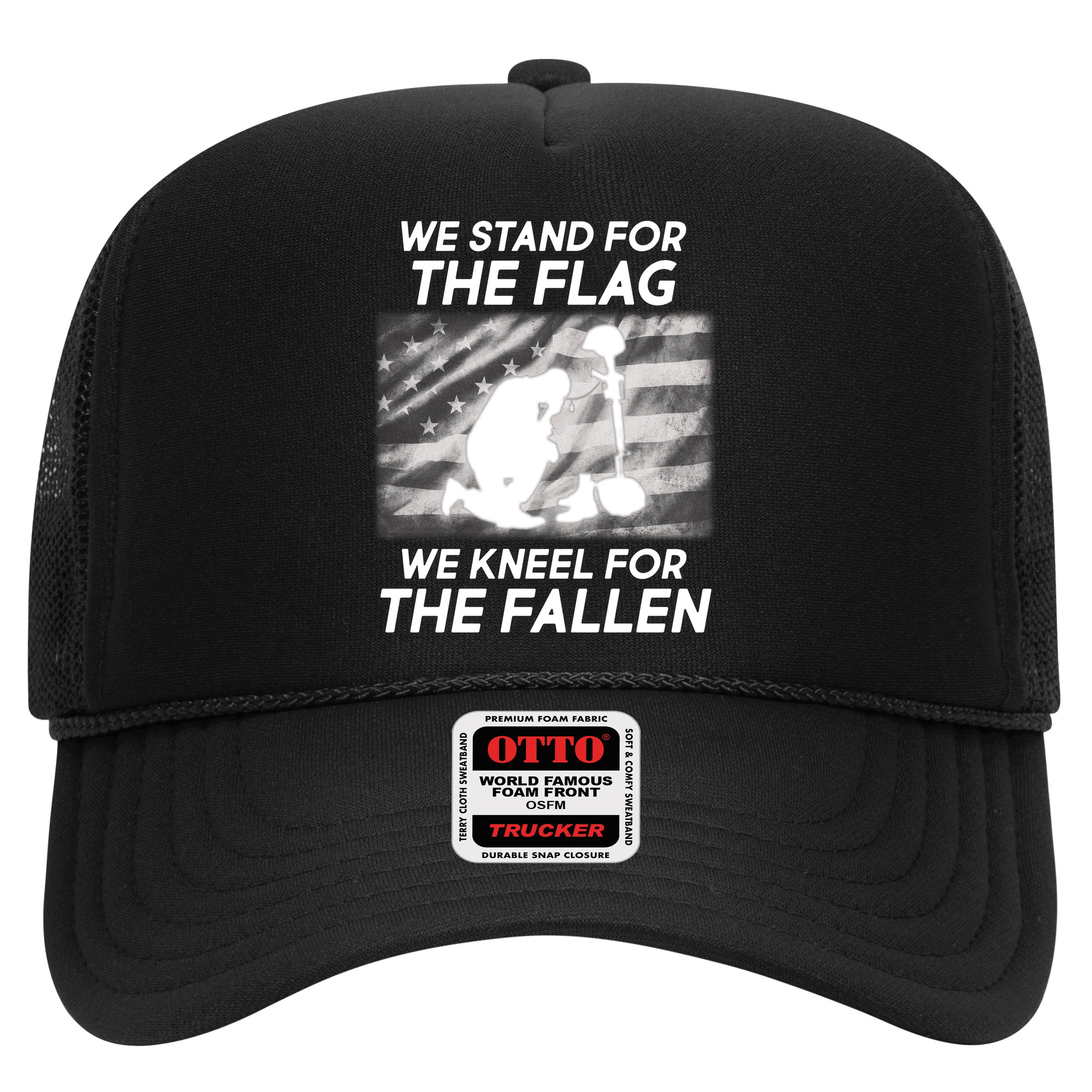 We Stand For The Flag We Kneel For The Fallen Hat
