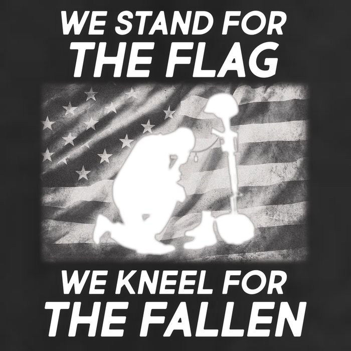 We Stand For The Flag We Kneel For The Fallen Hat