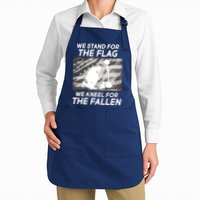 We Stand For The Flag We Kneel For The Fallen Apron