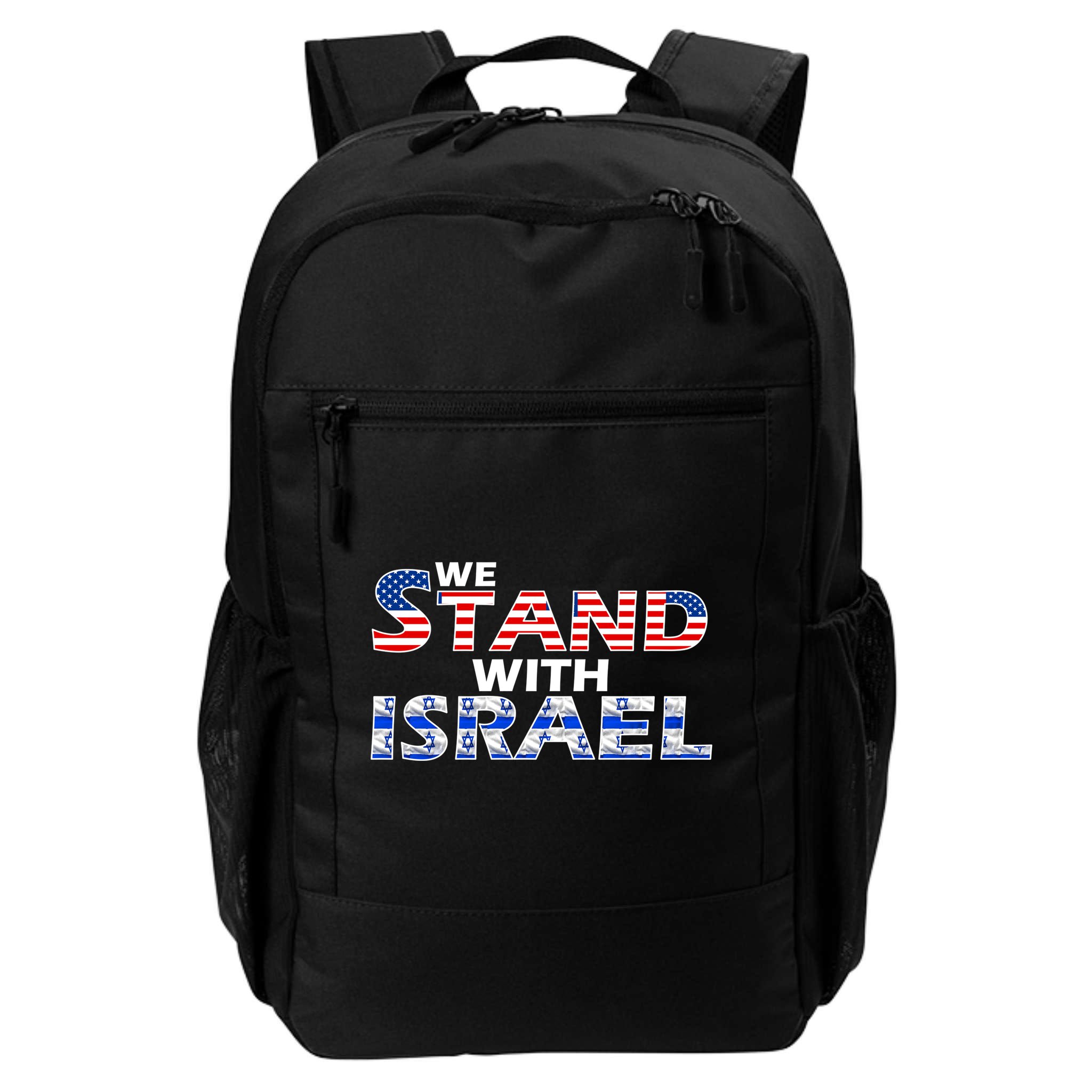 We Stand With Israel USA Backpack