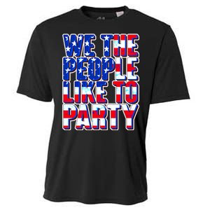 We The People Like To Party Cooling Performance Crew T-Shirt