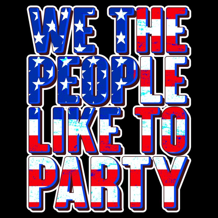 We The People Like To Party Sweatshirt