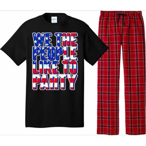 We The People Like To Party Pajama Set