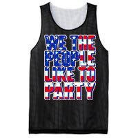 We The People Like To Party Mesh Reversible Basketball Jersey Tank