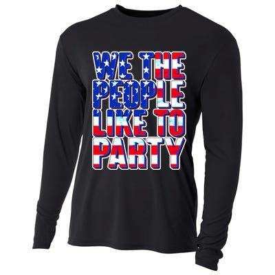 We The People Like To Party Cooling Performance Long Sleeve Crew