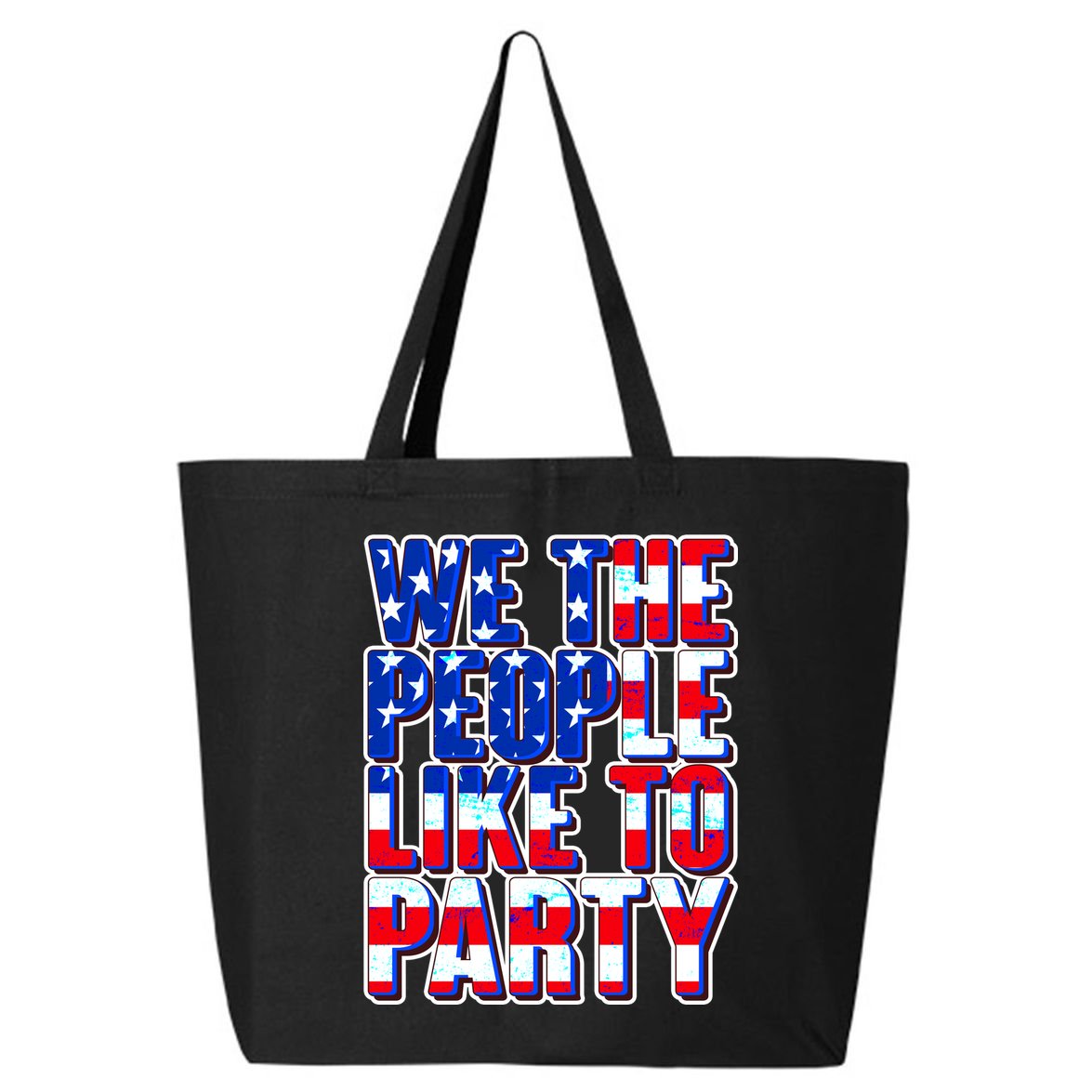 We The People Like To Party 25L Jumbo Tote