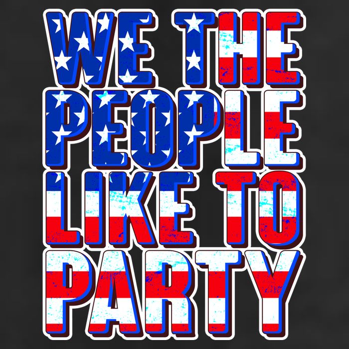 We The People Like To Party Golf Towel