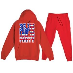 We The People Like To Party Premium Hooded Sweatsuit Set