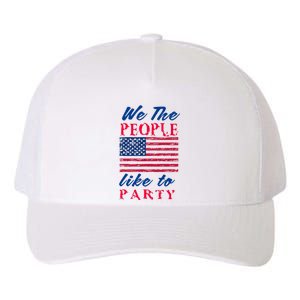 We The People Like To Party In The USA Yupoong Adult 5-Panel Trucker Hat