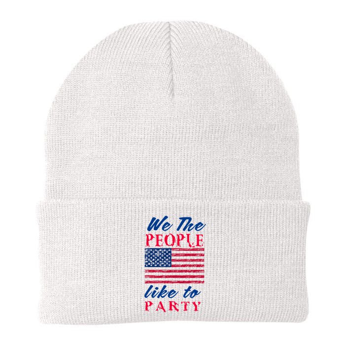 We The People Like To Party In The USA Beanie