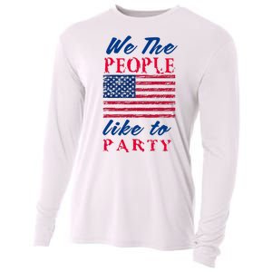 We The People Like To Party In The USA Cooling Performance Long Sleeve Crew