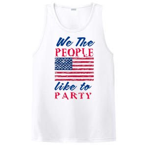 We The People Like To Party In The USA PosiCharge Competitor Tank