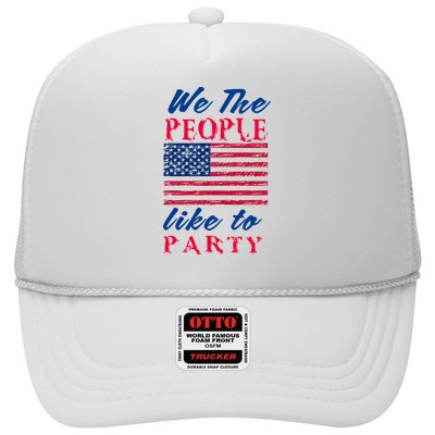 We The People Like To Party In The USA Trucker Hat