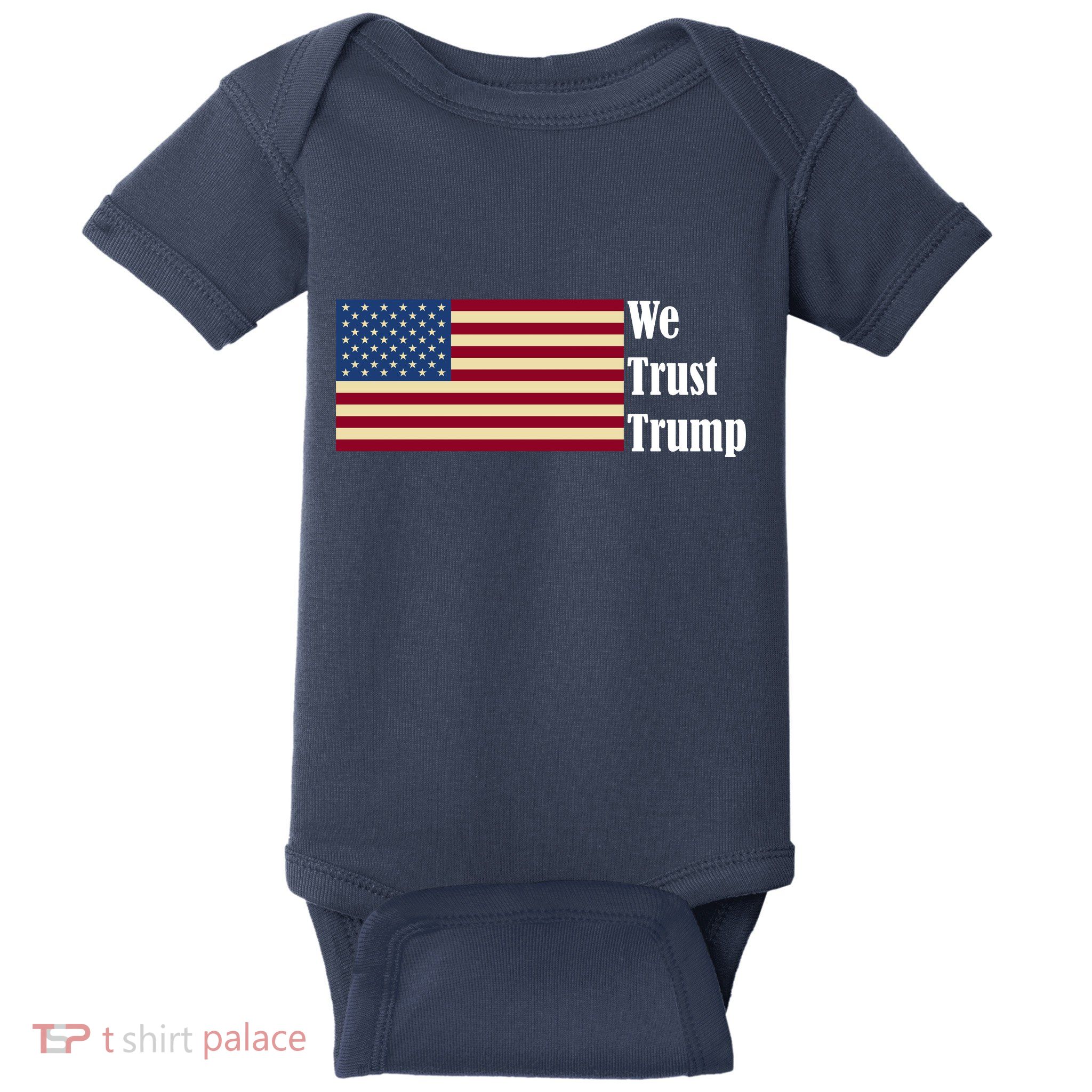 We Trust Trump Baby Bodysuit