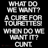 We Want A Cure For Tourettes Impact Tech Backpack