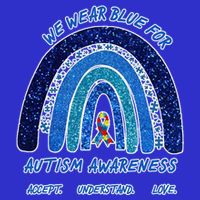We War Blue For Autism Awareness Accept Understand Love Tank Top