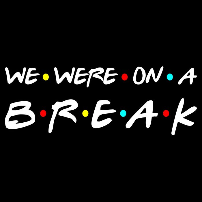 We Were On A Break Cropped Pullover Crew