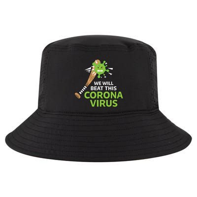 We Will Beat This Corona Virus Literal Cool Comfort Performance Bucket Hat