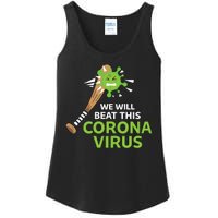 We Will Beat This Corona Virus Literal Ladies Essential Tank