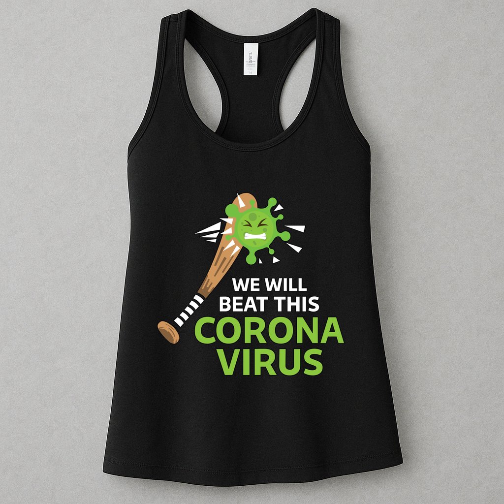 We Will Beat This Corona Virus Literal Womens Tank Top