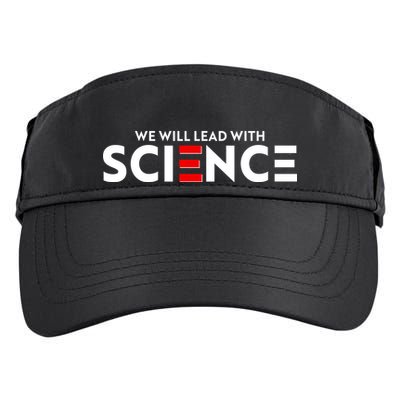 We Will Lead With SCIENCE Adult Drive Performance Visor