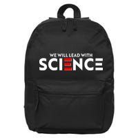 We Will Lead With SCIENCE 16 in Basic Backpack