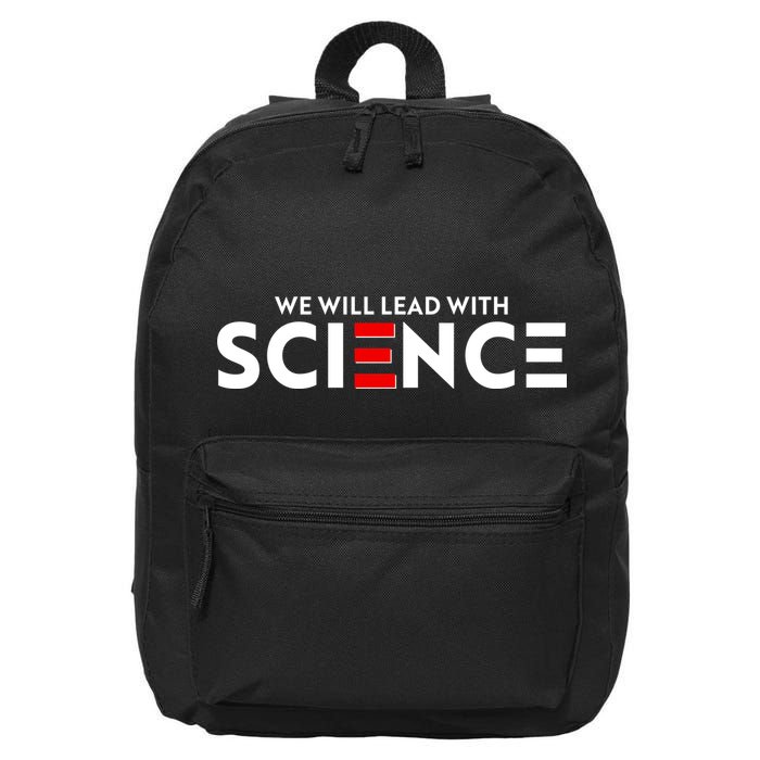 We Will Lead With SCIENCE 16 in Basic Backpack