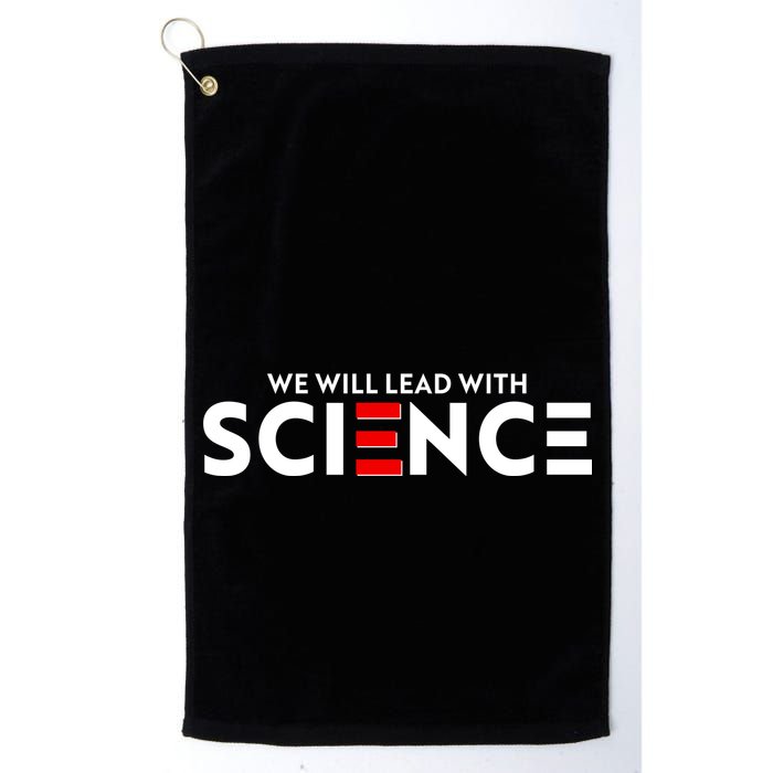 We Will Lead With SCIENCE Golf Towel