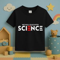 We Will Lead With SCIENCE Toddler T-Shirt