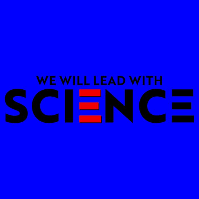 We Will Lead With SCIENCE Mug
