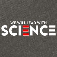 We Will Lead With SCIENCE Cotton Canvas Backpack