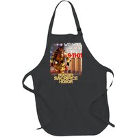 We Will Never Forget Bravery Sacrifice Honor 9-11-01 Full-Length Apron With Pockets