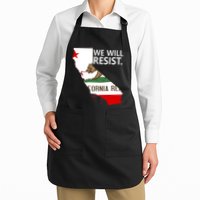 We Will Resist. California Flag Resistance Anti Trump Apron