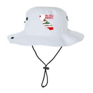 We Will Resist. California Flag Resistance Anti Trump Legacy Cool Fit Booney Bucket Hat