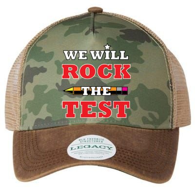We Will Rock The Test Legacy Tie Dye Trucker Hat