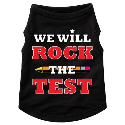 We Will Rock The Test Doggie Tank