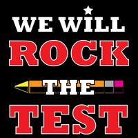 We Will Rock The Test Bucket Hat