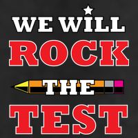 We Will Rock The Test Golf Towel