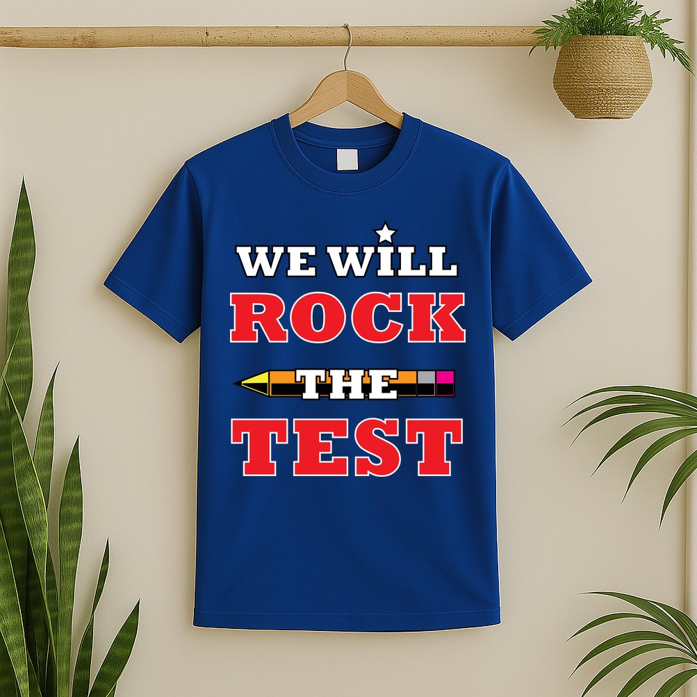 We Will Rock The Test T-Shirt
