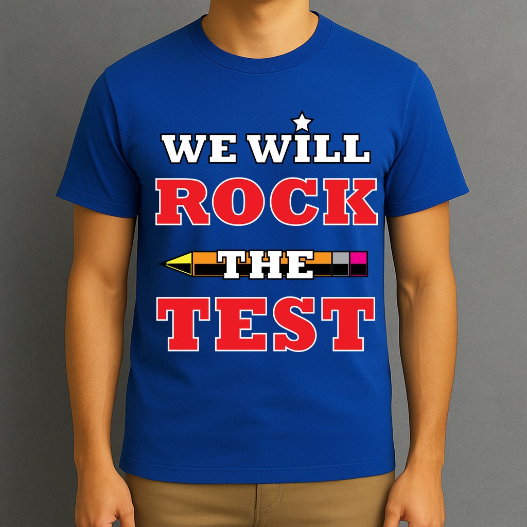 We Will Rock The Test T-Shirt