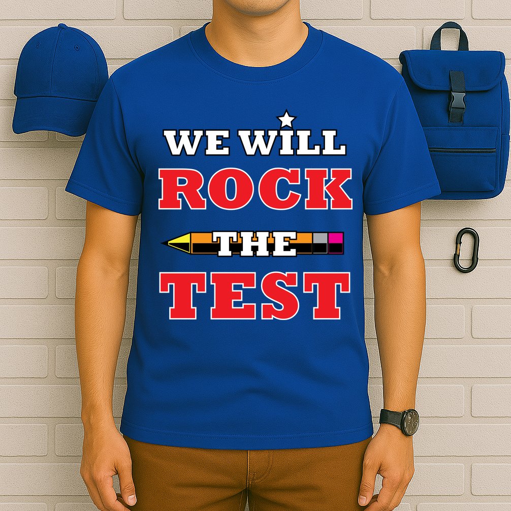 We Will Rock The Test T-Shirt