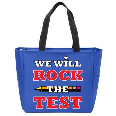 We Will Rock The Test Zip Tote Bag