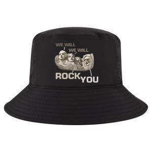 We Will Rock You Presidents Mt.Rushmore  Cool Comfort Performance Bucket Hat