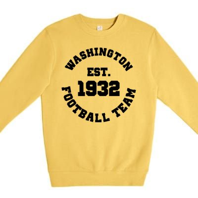 Washington Est. 1932 Football Team Premium Crewneck Sweatshirt