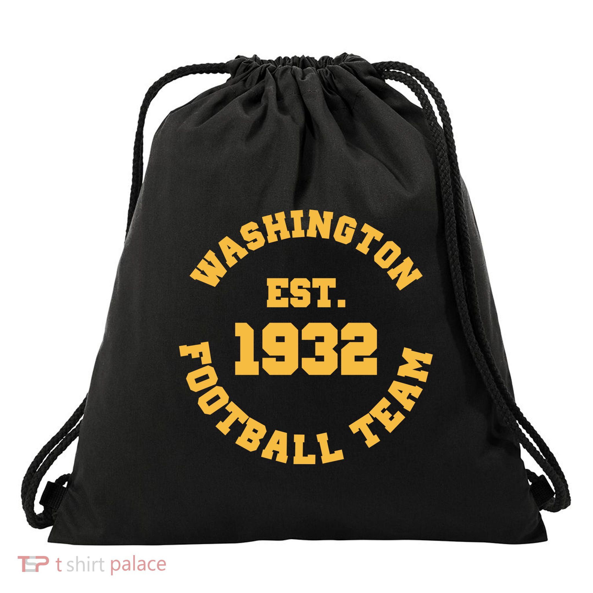 Washington Est. 1932 Football Team Drawstring Bag