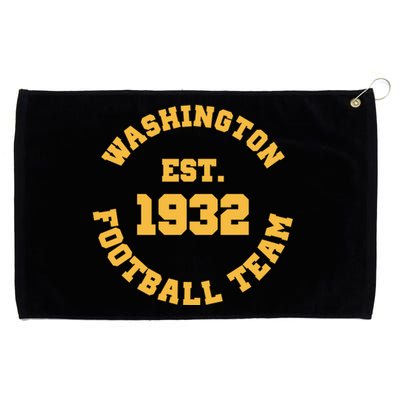 Washington Est. 1932 Football Team Grommeted Golf Towel