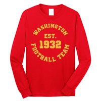 Washington Est. 1932 Football Team Long Sleeve Shirt