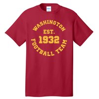 Washington Est. 1932 Football Team Tall T-Shirt