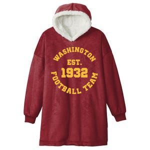 Washington Est. 1932 Football Team Hooded Wearable Blanket